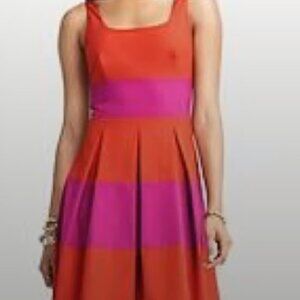 Banana Republic Monogram Rugby Style Dress XS